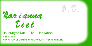 marianna diel business card